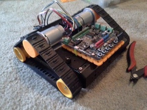 mounting plate dfrobot romeo v2 controller board robotics 3d print model - Mito3D