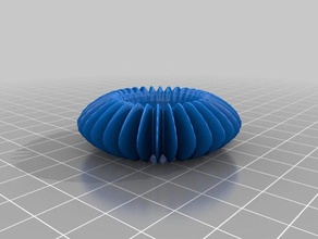 dentate math art 3d print model - Mito3D