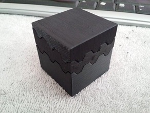 blender tranche de preuve concept 3d l'impression les tests afinia cube h479 3d print model - Mito3D