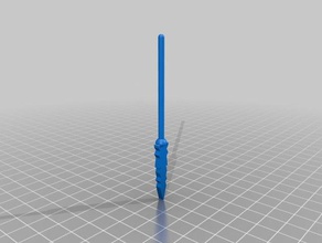 lego flame staff construction toys 3d print model - Mito3D