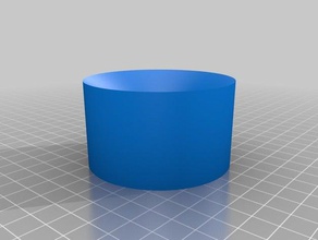 cilindro en forma de cono divets arte 3d print model - Mito3D