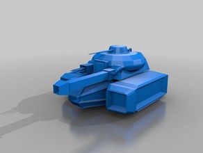 reaper tank vehicles army war 3d print model - Mito3D