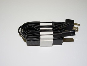 surface pro power brick cord organizer computer microsoft 3d print model - Mito3D