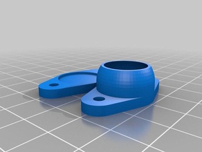meine kundenspezifische ball caster Robotik 3d print model - Mito3D