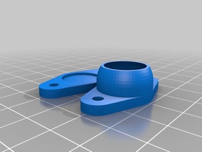 meine kundenspezifische ball caster Robotik 3d print model - Mito3D