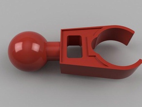 ikelite concentrar o apoio de esferas 25mm v2 esporte ao ar livre 3d print model - Mito3D