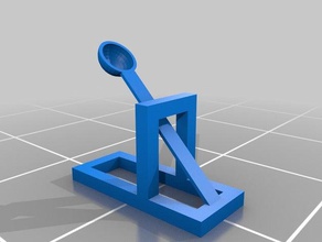 il mio desktop personalizzato catapulta ingegneria 3d print model - Mito3D
