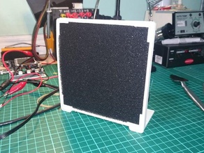 120mm 12v pc fan solder fume extractor hobby 3d print model - Mito3D