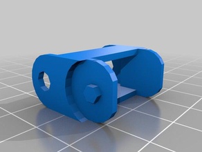 cavo di catena collegamento singolo medium 3d la stampante parti personalizzato 3d print model - Mito3D