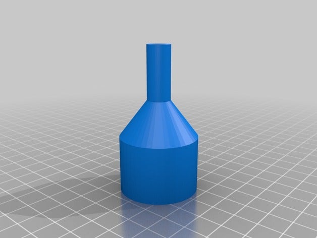 il tubo di aspirazione adattatore 315mm vac 10mm all'interno strumenti personalizzato 3D print model - Mito3D