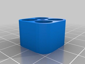 test 2x2 tool holders boxes customized 3d print model - Mito3D