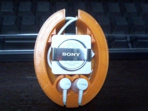 earphone holderfor sony sbh20w audio 3d print model - Mito3D