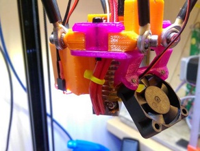 kossel print cooling 30mm fan mount 3d printer parts mini 3d print model - Mito3D