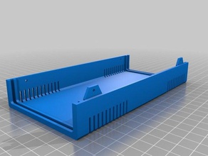 psuboxbottom la electrónica personalizado 3d print model - Mito3D