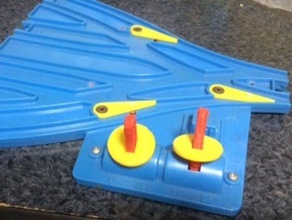 plarail point handle parts mechanical toys repair part restorer tomy 3d print model - Mito3D
