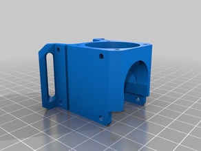 e3d v6 compacto ventilador radial ventoinha integrada mountduct a impressora acessórios 3d print model - Mito3D