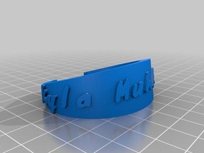 kylas braccialetto 2 bracciali personalizzato 3d print model - Mito3D
