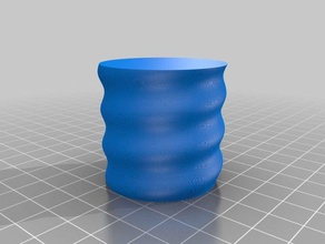 il mio personalizzato screwcup generatore contenitori 3d print model - Mito3D