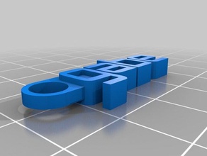 gabe de l'organisation personnalisé 3d print model - Mito3D