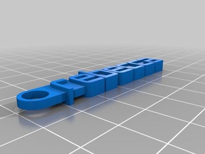 rebecca organización personalizado 3d print model - Mito3D