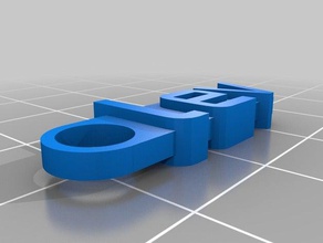 lev organización personalizado 3d print model - Mito3D