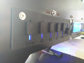 Stampante 3d fan controller hub ctc flashforge replicatore accessori falshforge ventola 3d print model - Mito3D