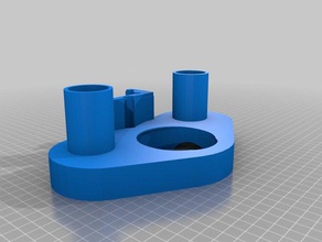 x-tailler double tuyau de collecteur poussière des pièces dans le paquet 3d l'impression xcarve 3d print model - Mito3D