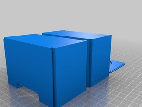 netrunner médio deck de armazenamento brinquedo jogo os acessórios personalizado 3d print model - Mito3D