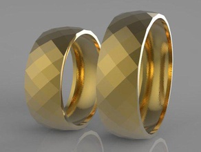 ring-poly rings 3d print model - Mito3D