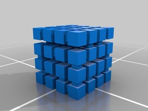 cube de hilbert les mathématiques art personnalisé 3d print model - Mito3D