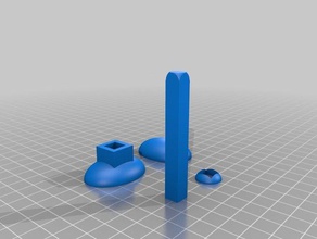 my customized doorknob bathroom 3d print model - Mito3D