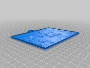 de la foto 2d art personalizado 3d print model - Mito3D