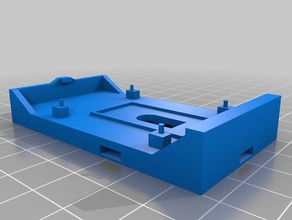 gabinete de plantilla ratón ps2 otros la correa sensor óptico 3d print model - Mito3D