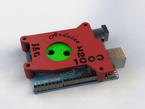 penny water cooler diy arduino computer liquid cooling raspberry pi waterblock 3d print model - Mito3D