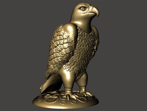 eagle art model 3d print model - Mito3D