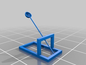 meine angepasste desktop-Katapult engineering 3d print model - Mito3D