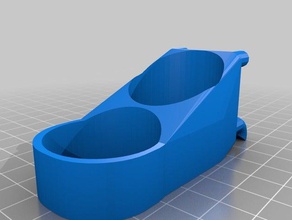 brush holder tool holders boxes customized 3d print model - Mito3D