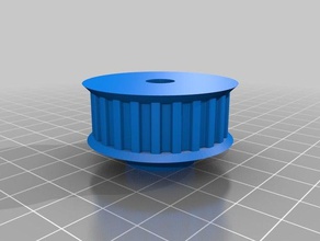 meu personalizados paramétrico polia para reprap eixo 3d a impressora partes 3d print model - Mito3D