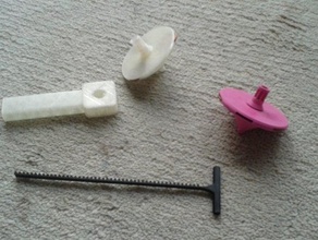 girando a lâmina mecânico brinquedos airjitzu beyblade giroscópio ninjago física spintop 3d print model - Mito3D