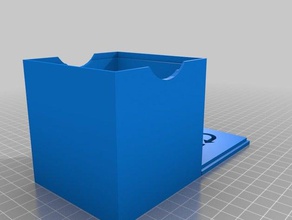 reciclagem de caixa 75x75x75 jogos personalizado 3d print model - Mito3D