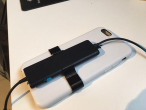 iphone 6 elma kapak klip bose quietconfort 20i ses 3d print model - Mito3D
