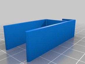 ıkea billy raf kablo kanca organizasyon 3d print model - Mito3D