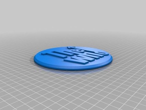 one-piece badge music 3d print model - Mito3D