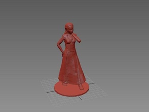 daenerys jeu des trônes vêtements modèles 3d print model - Mito3D