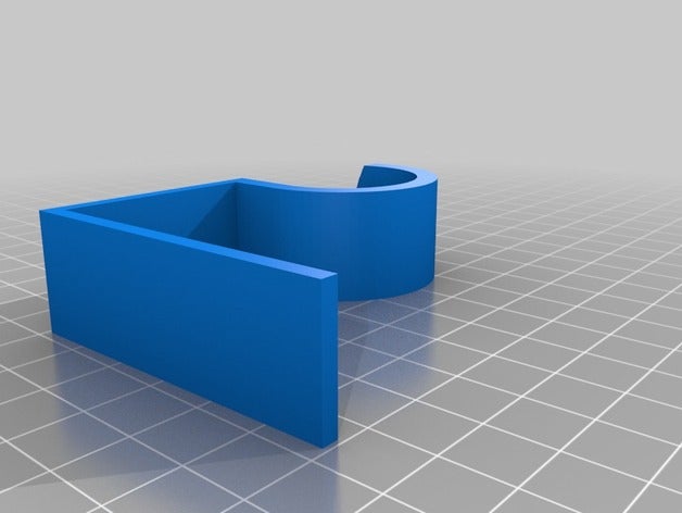 gancho corto puerta organizzazione personalizzato 3D print model - Mito3D