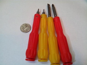 - Schraubendreher hand tools drill bit hand-Werkzeug 3d print model - Mito3D