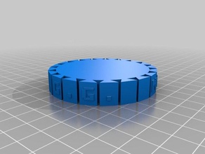 manuel jose las pulseras personalizado 3d print model - Mito3D