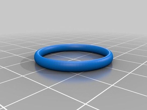 fichier de test kolton les anneaux personnalisé 3d print model - Mito3D