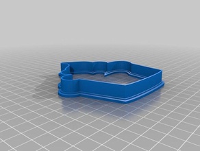 cupcake cookie cutter 3d printing 3d print model - Mito3D