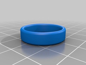 brad ring usa Größen customizer Ringe angepasst 3d print model - Mito3D